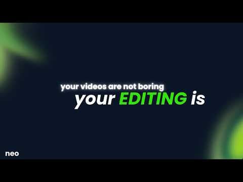 Video Editing showreel